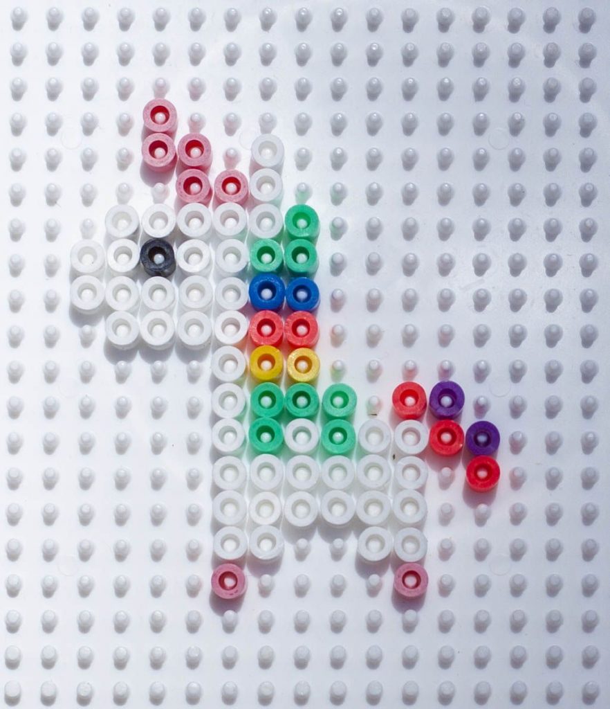 Figura Hama Beads emoji