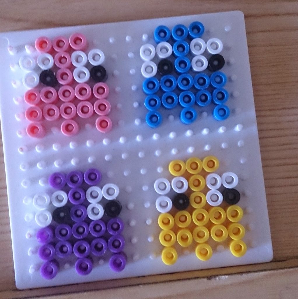 Figuras hama beads 3D